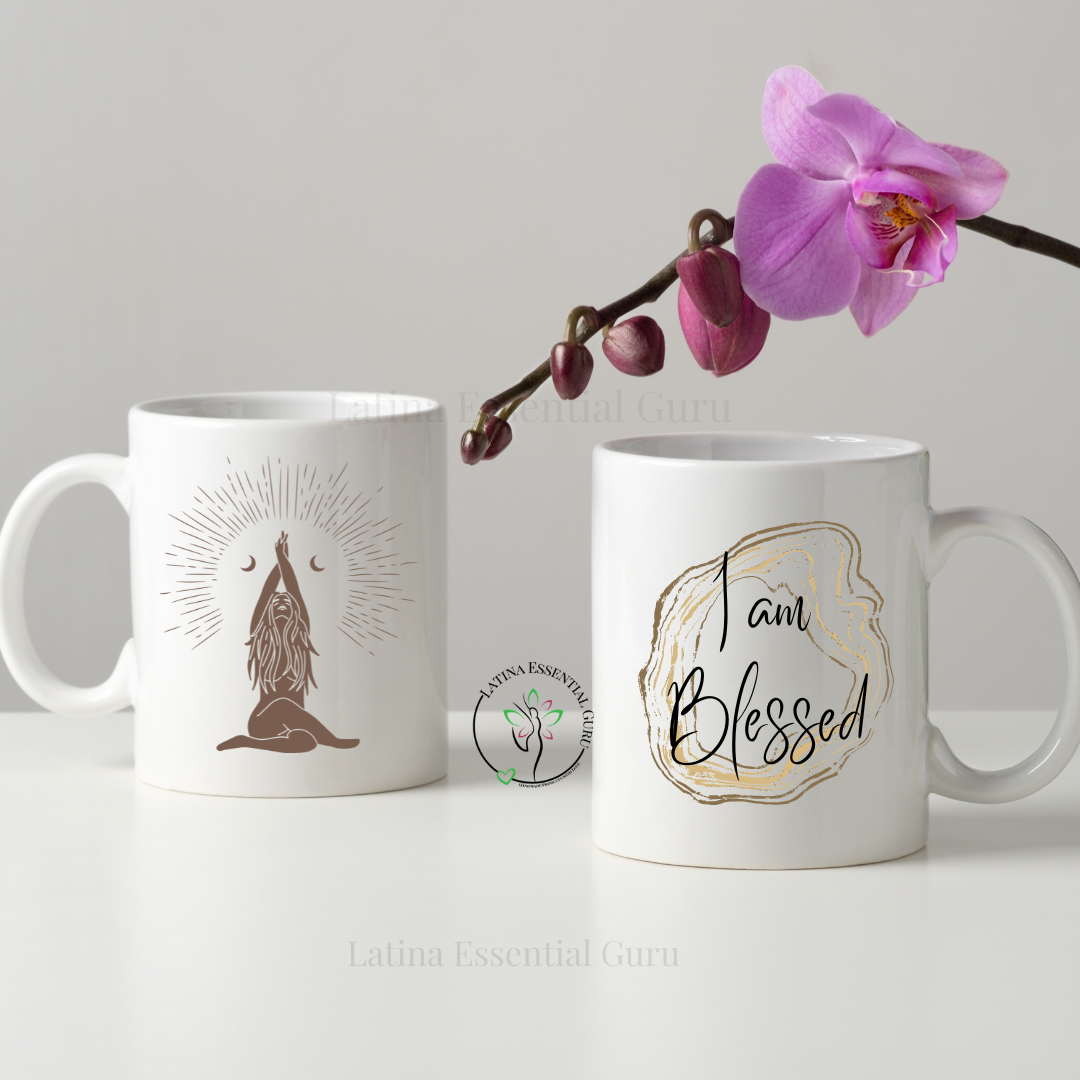 I am Grateful For Clear Glass Mug – Bodhi Life Design